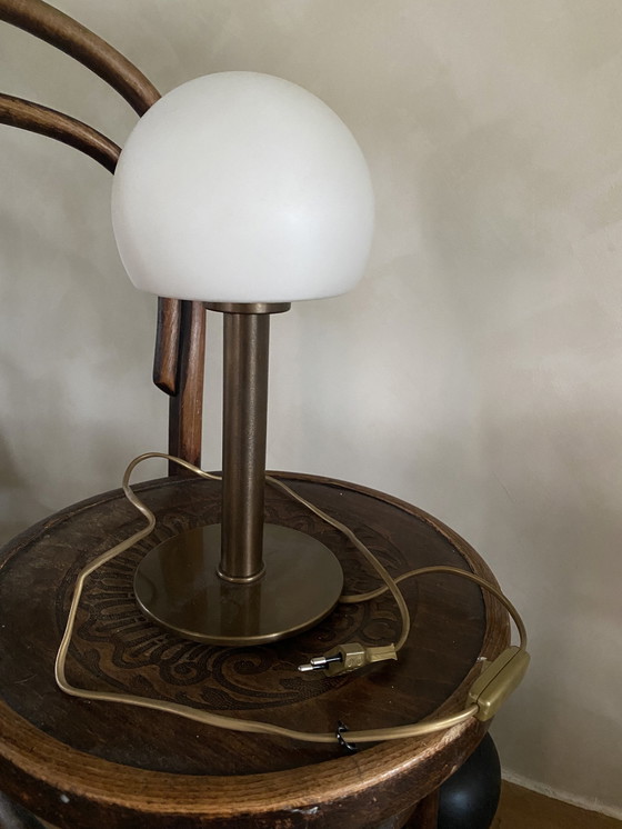 Image 1 of Art Deco Style Messing Table Lamp