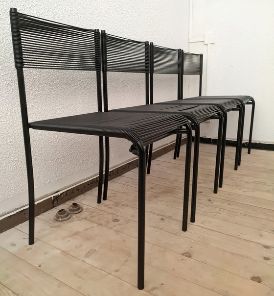 Image 1 of 4x Alias Italy Spaghetti Chairs