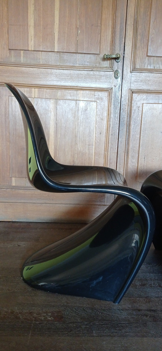 Image 1 of 2x Vitra Verner Panton Classic Chair S