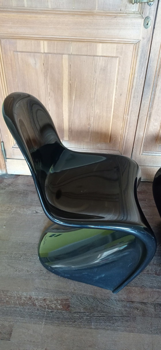 Image 1 of 2x Vitra Verner Panton Classic Chair S