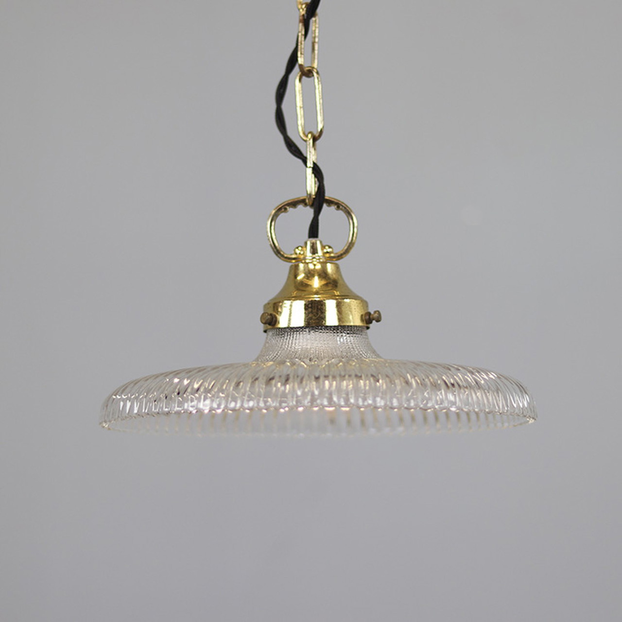 Art Deco Holophane Pendant Lamp