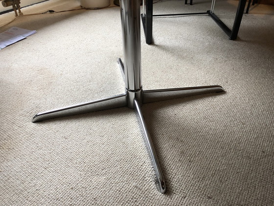 Image 1 of Table de salle à manger ronde vintage