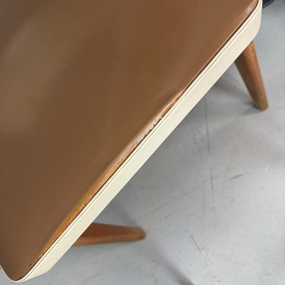 Image 1 of 2X Wooden Gondola Chair Mid - Century Modern