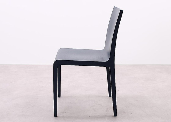 Image 1 of 4X Pedrali Young 420 Chair Dark Blue