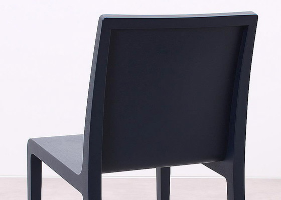 Image 1 of 4X Pedrali Young 420 Chair Dark Blue