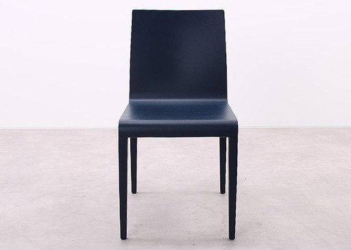 4X Pedrali Young 420 Chair Bleu foncé