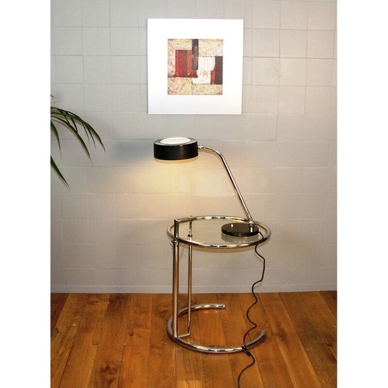 Image 1 of Lampada da scrivania vintage modello 900 in metallo cromato per Maison Jumo