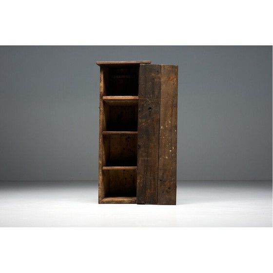 Image 1 of Vintage Monoxylite cabinet, France