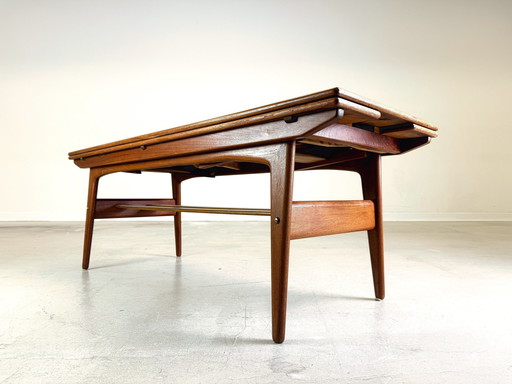 Tavolino da caffè Mid-Century Trioh Teak