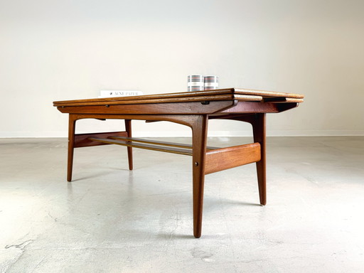 Tavolino da caffè Mid-Century Trioh Teak