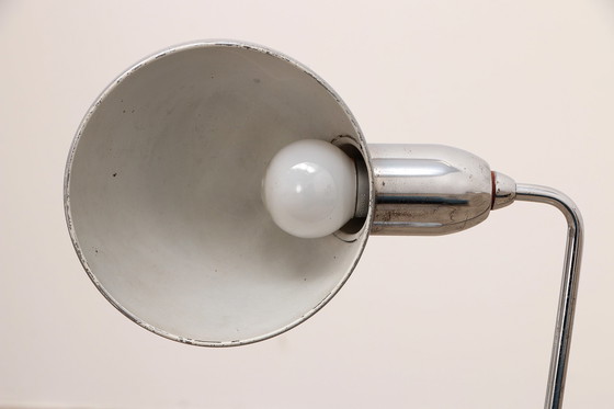 Image 1 of Original Jumo 600 Chrome Lamp Selected by Charlotte Perriand.