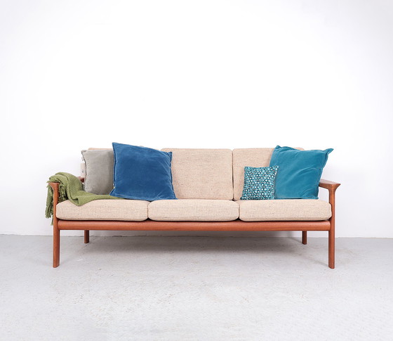 Image 1 of Komfort 3-seater teak sofa, Denmark 1960s