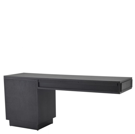 Image 1 of Eichholtz Desk Choo charcoal grey oak veneer