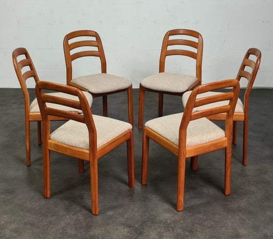 Image 1 of Dyrlund chairs, set of 6