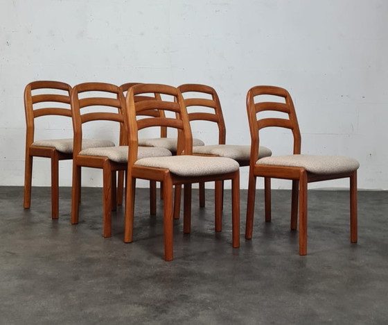 Image 1 of Chaises Dyrlund, ensemble de 6