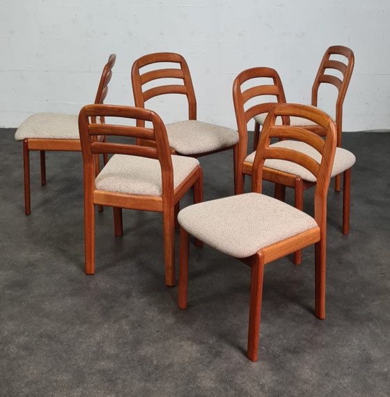 Image 1 of Dyrlund chairs, set of 6