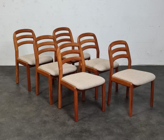 Image 1 of Dyrlund chairs, set of 6