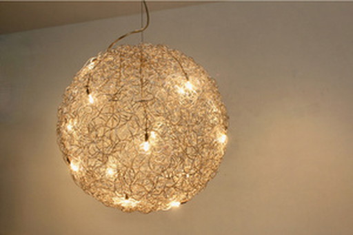 Lampes suspendues Fil de Fer par Catellani & Smith