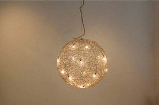 Lampes suspendues Fil de Fer par Catellani & Smith