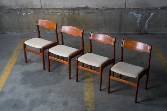 Image 1 of S. Burchardt Nielsen - dining chairs