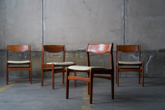 Image 1 of S. Burchardt Nielsen - dining chairs