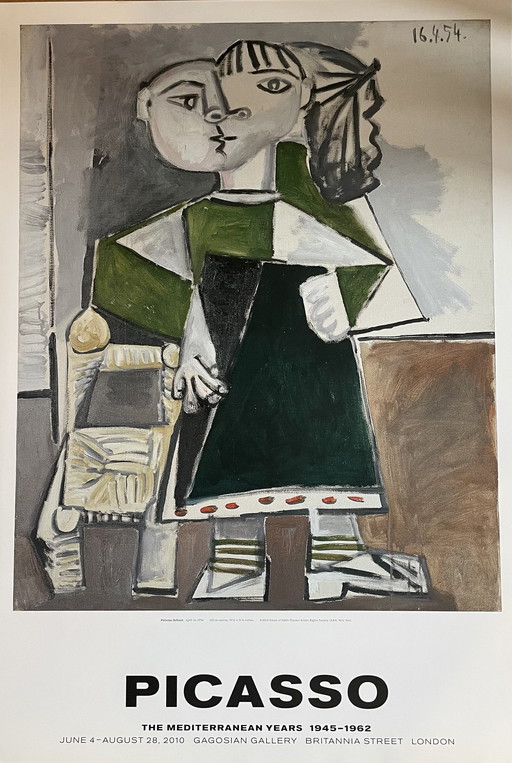 Pablo Picasso (1881-1973), Paloma Debout, 1954, Copyright 2010 Estate Of Pablo Picasso/Artists Right Society (Ars), New York, Pr