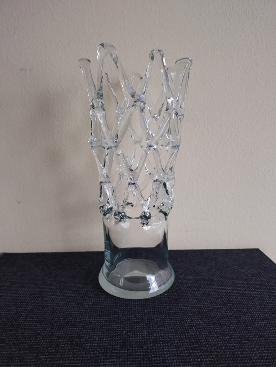 Image 1 of Italian Lattice Design Vases