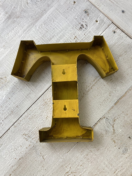 Image 1 of Letter Sign "T