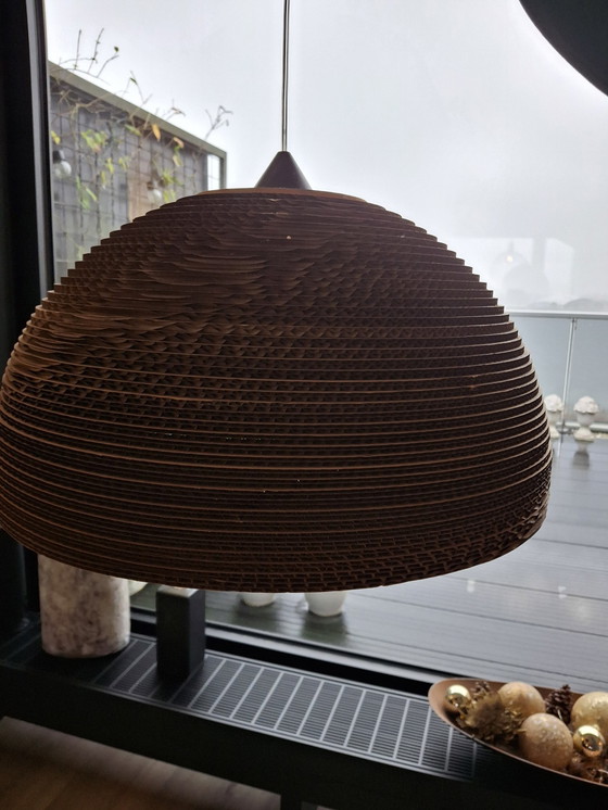 Image 1 of Two Cardboard Pendant Lamps