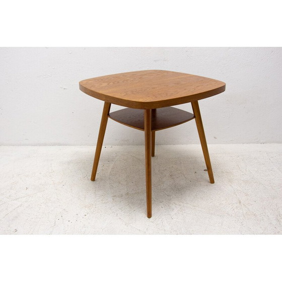 Image 1 of Vintage beech wood coffee table, Czechoslovakia 1960s