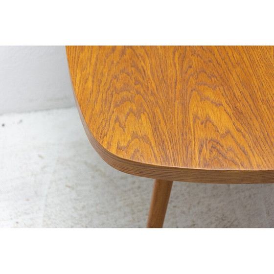 Image 1 of Vintage beech wood coffee table, Czechoslovakia 1960s