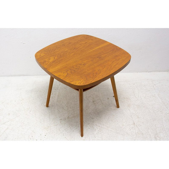 Image 1 of Vintage beech wood coffee table, Czechoslovakia 1960s
