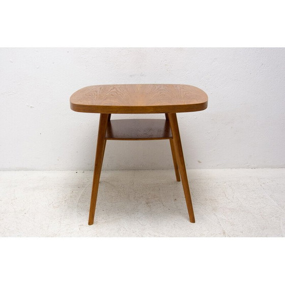 Image 1 of Vintage beech wood coffee table, Czechoslovakia 1960s