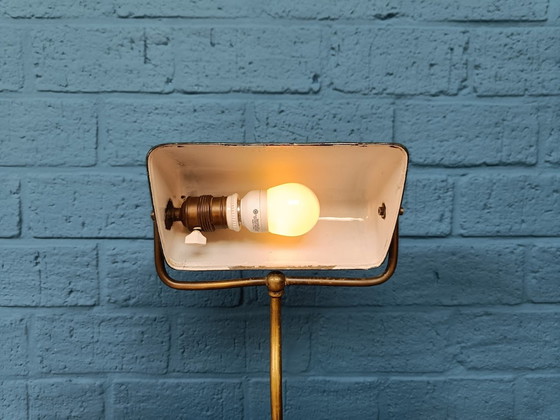 Image 1 of Lampada da scrivania vintage da banchiere Bauhaus