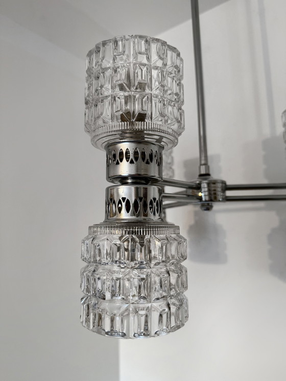 Image 1 of 70s Space Age chandelier