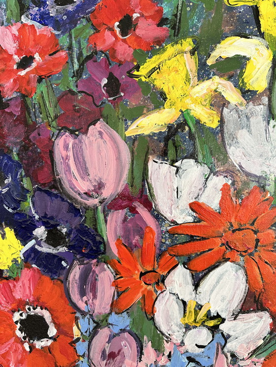 Image 1 of Maya Wildevuur painting 'bouquet'