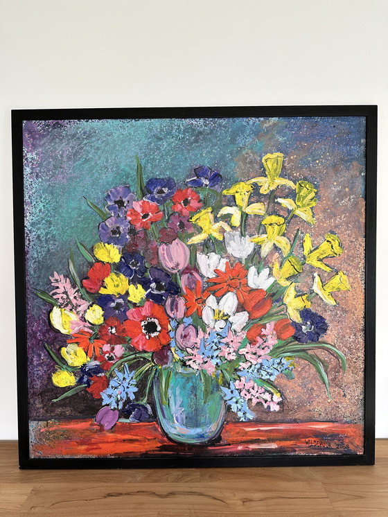 Image 1 of Maya Wildevuur painting 'bouquet'