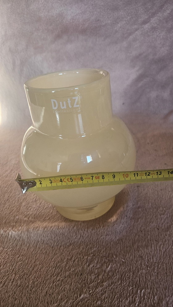 Image 1 of Light yellow Dutz Vase