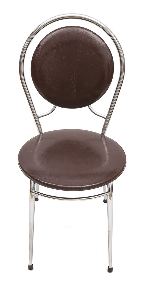 6x Soudexvinyl chairs