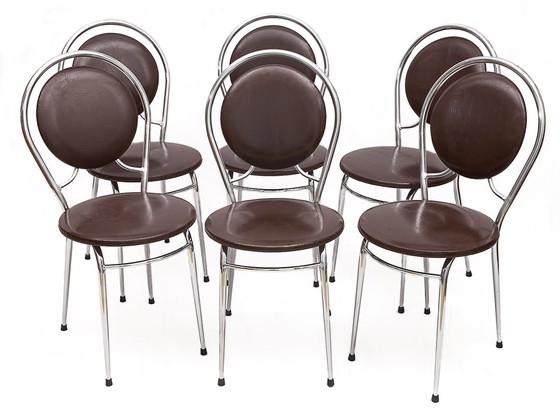 Image 1 of 6x Soudexvinyl chairs