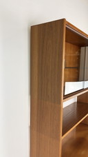 Swedish Vintage Teak Veneer Buffet Cabinet