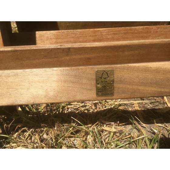 Image 1 of Pair of vintage folding garden chairs