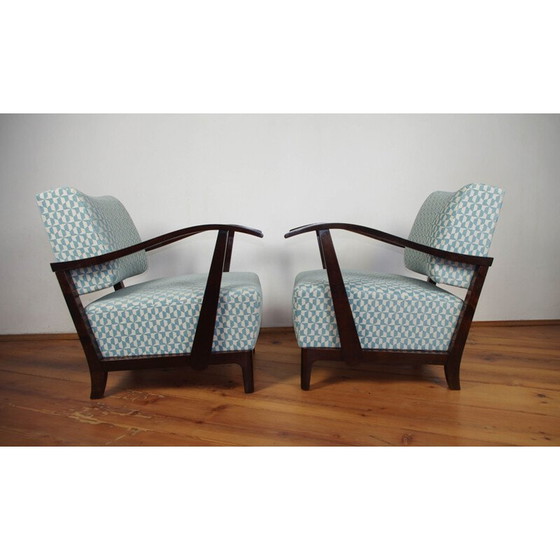 Image 1 of Set of 2 vintage armchairs 1920s