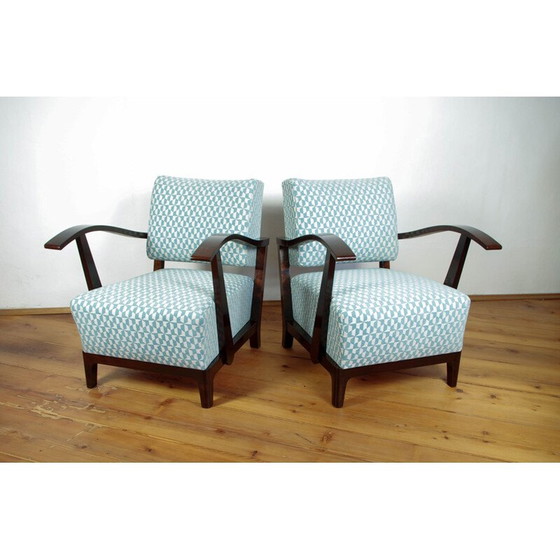 Image 1 of Set of 2 vintage armchairs 1920s