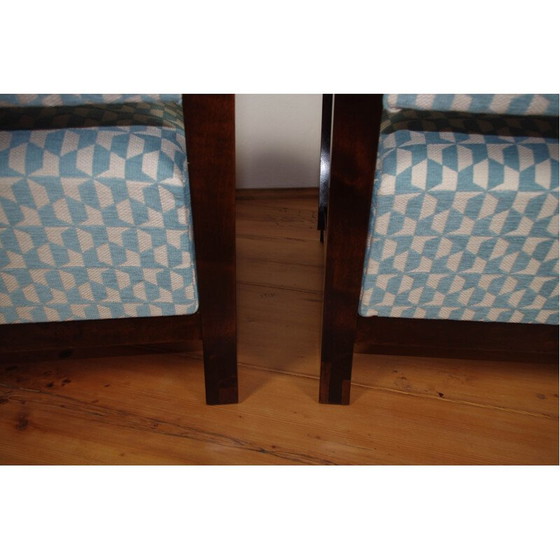 Image 1 of Set of 2 vintage armchairs 1920s