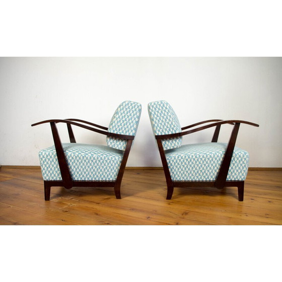 Image 1 of Set of 2 vintage armchairs 1920s