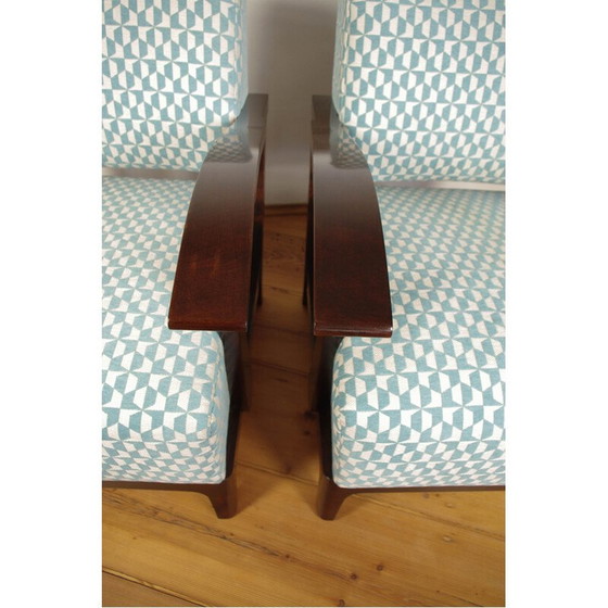 Image 1 of Set of 2 vintage armchairs 1920s