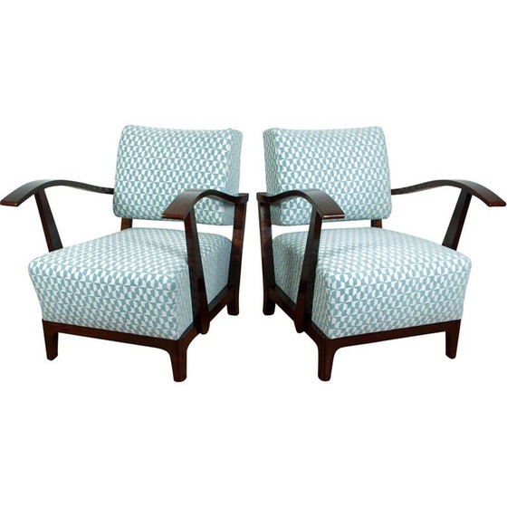 Image 1 of Set of 2 vintage armchairs 1920s