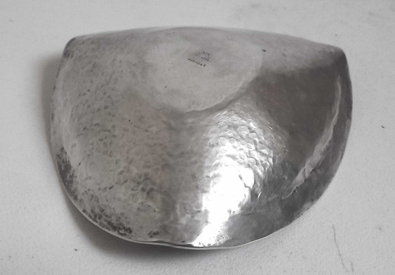 Image 1 of Coupelle J. Tavara Massive Hammered Silver Mid 20th century Peru