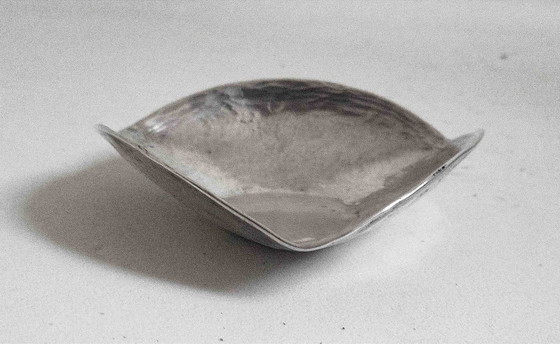 Image 1 of Coupelle J. Tavara Massive Hammered Silver Mid 20th century Peru